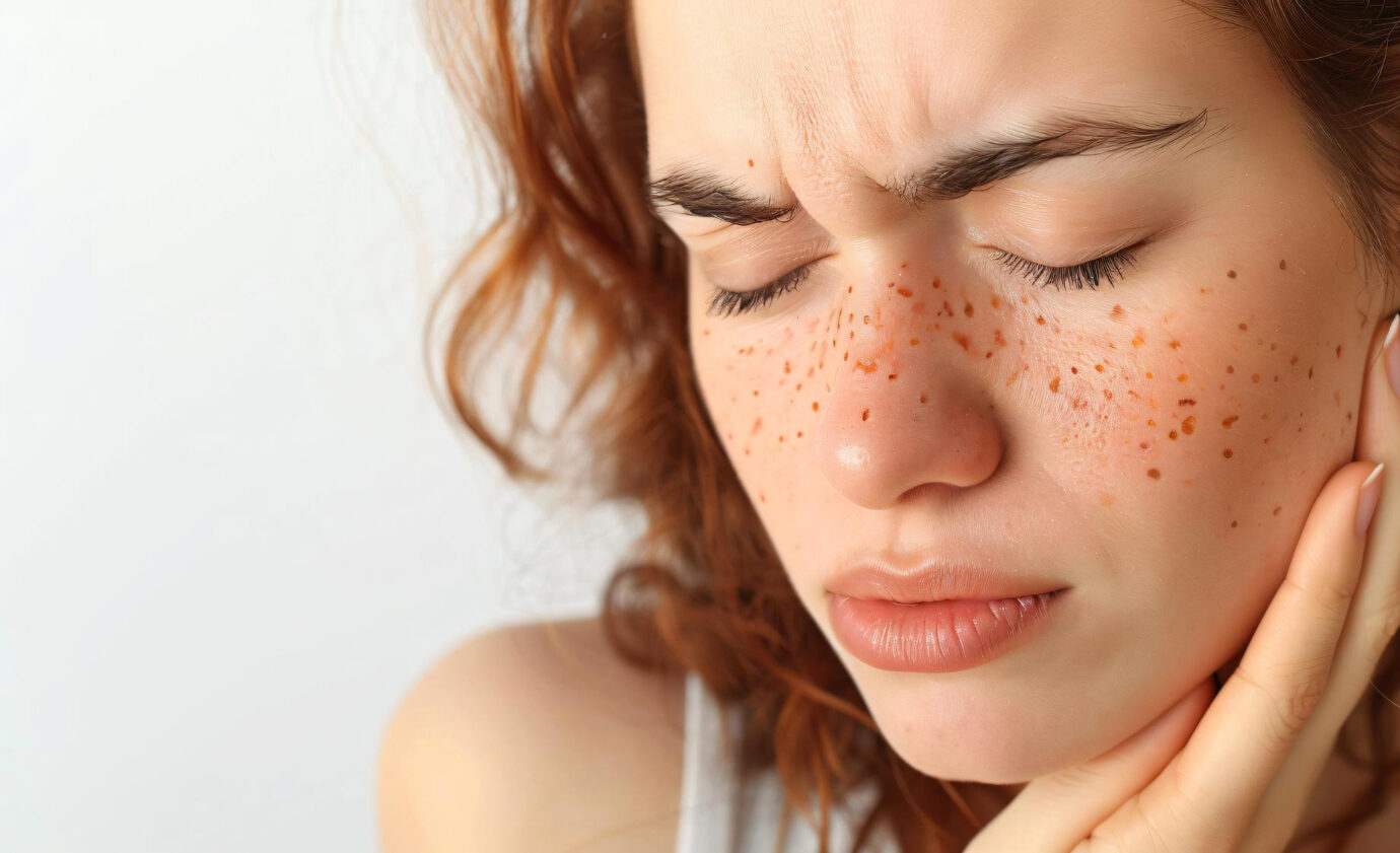 Pigmentation on Cheeks: